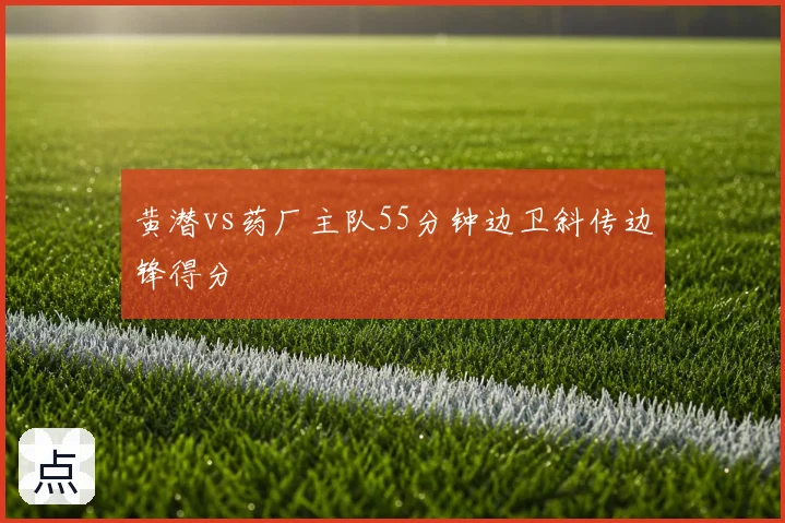 黄潜vs药厂主队55分钟边卫斜传边锋得分